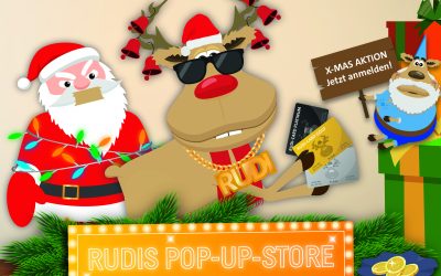 Rudi eröffnet seinen ersten Pop-up-Store
